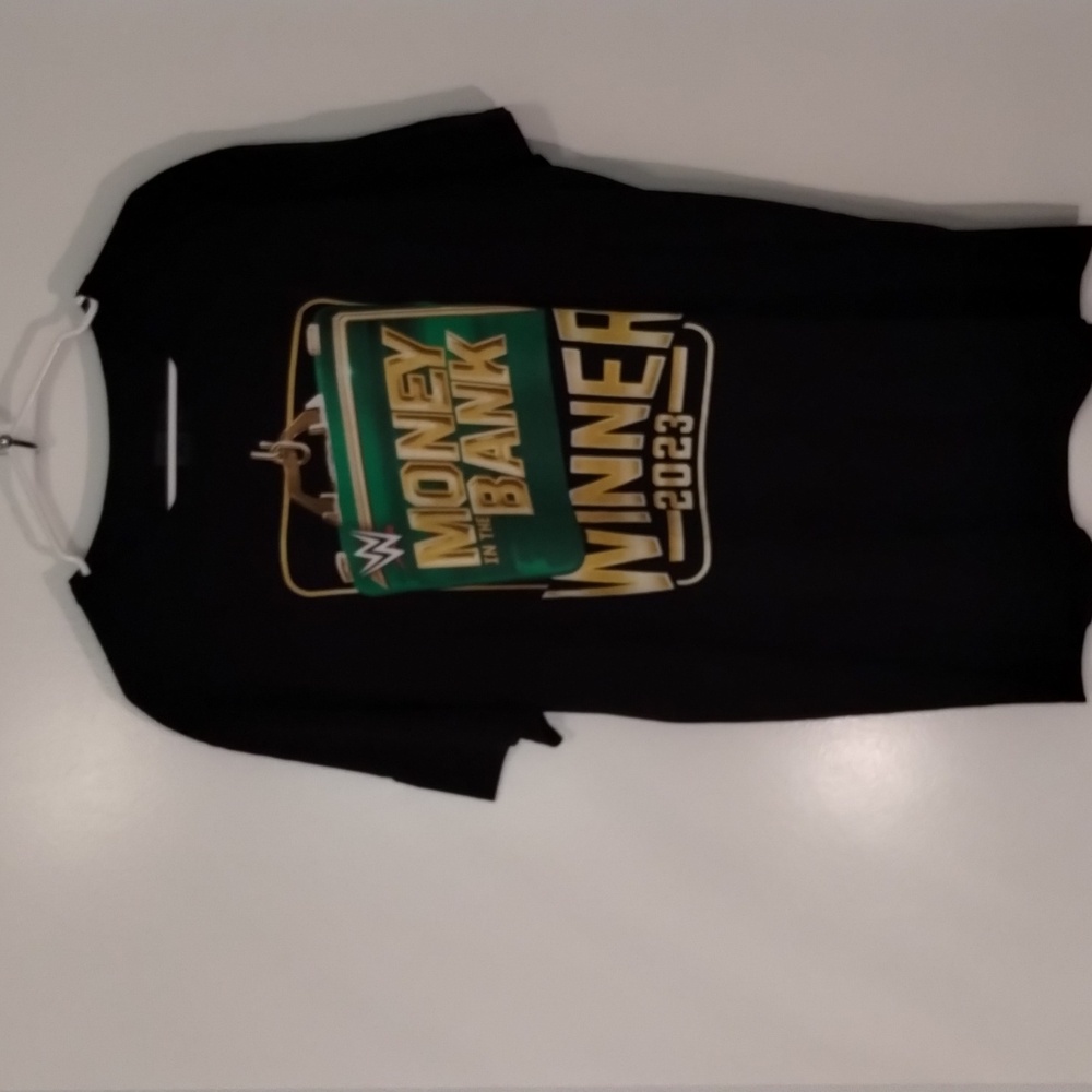WWE Black and Green Short Sleeve Tees